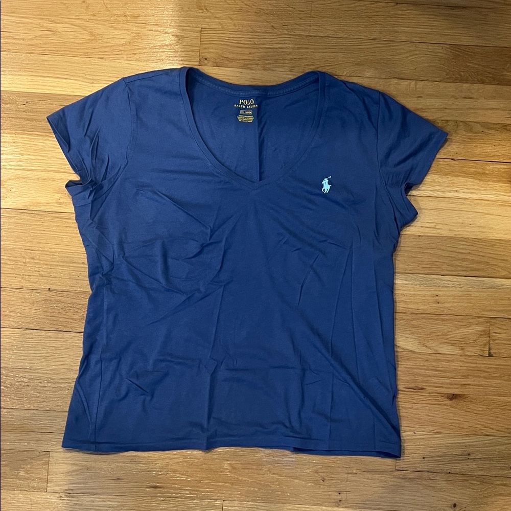 Polo by Ralph Lauren Women's Navy Short Sleeve Tee